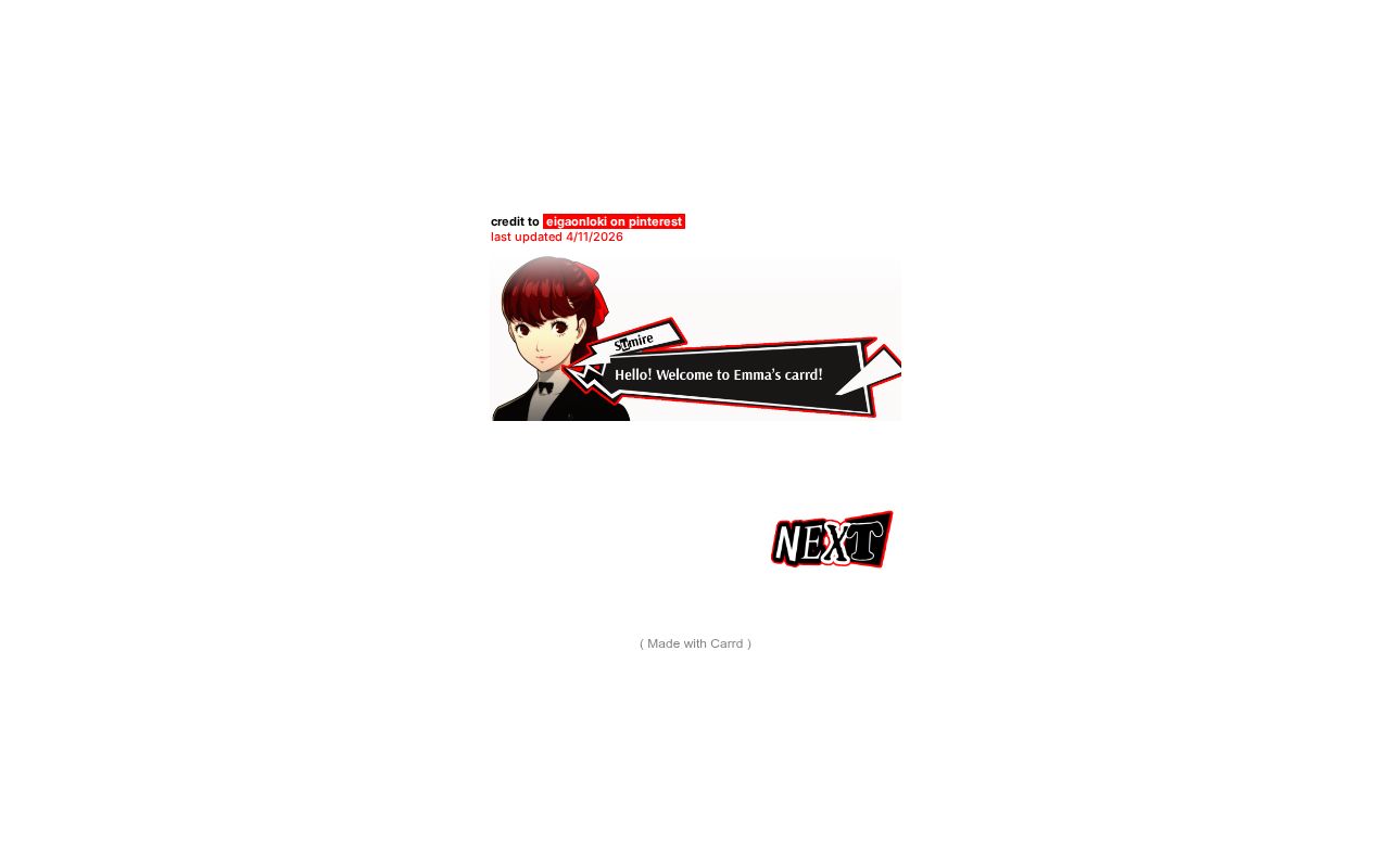 Carrd profile picture for @emna